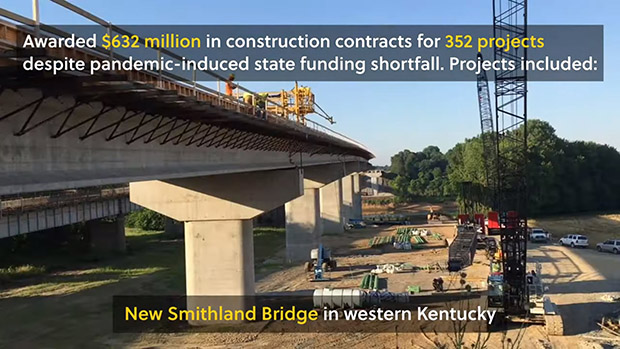 Kentucky Transportation Cabinet Annual Report - SASHTO 2021